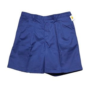 NWT CA+ Men’s Navy Pleated Shorts 38